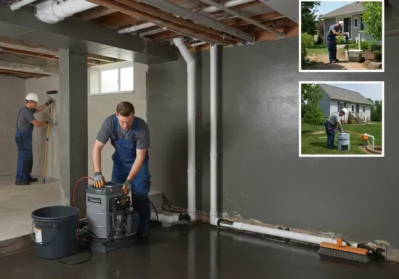 Basement Waterproofing and Flood Prevention process in Gleed, WA